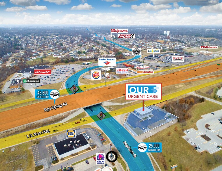 More Photos Of 1615 Jungermann Rd, Saint Peters Storefront Retail Office For Lease