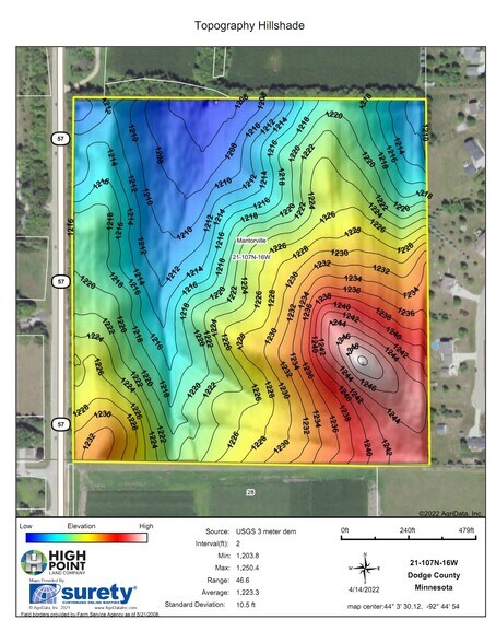 More Photos Of TBD Highway 57, Kasson Land For Sale