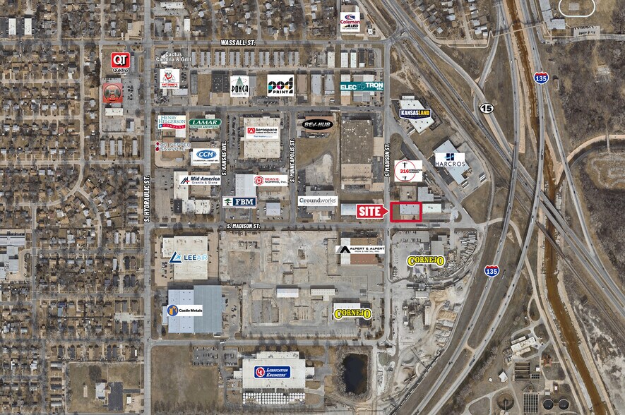 More Photos Of 2106 E Industrial St, Wichita Warehouse For Lease