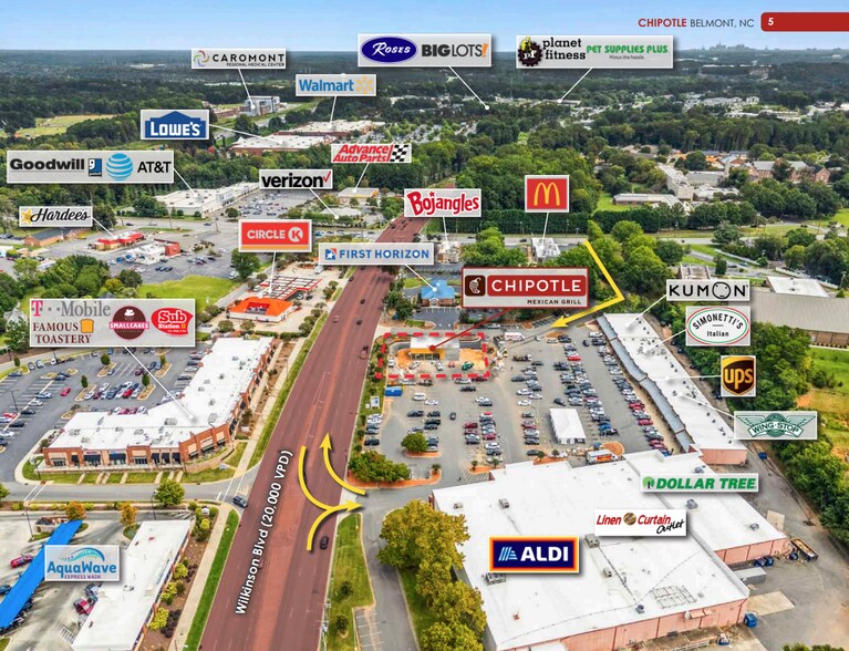 More Photos Of 6408-6438 W Wilkinson Blvd, Belmont General Retail For Sale