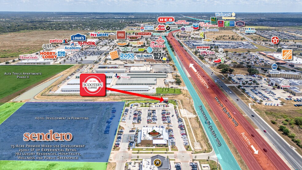 More Photos Of 821 State 71 hwy, Bastrop General Retail For Sale