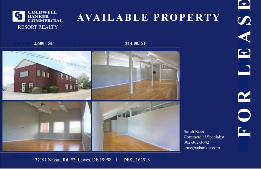 More Photos Of 32191 Nassau Rd, Lewes General Retail For Lease