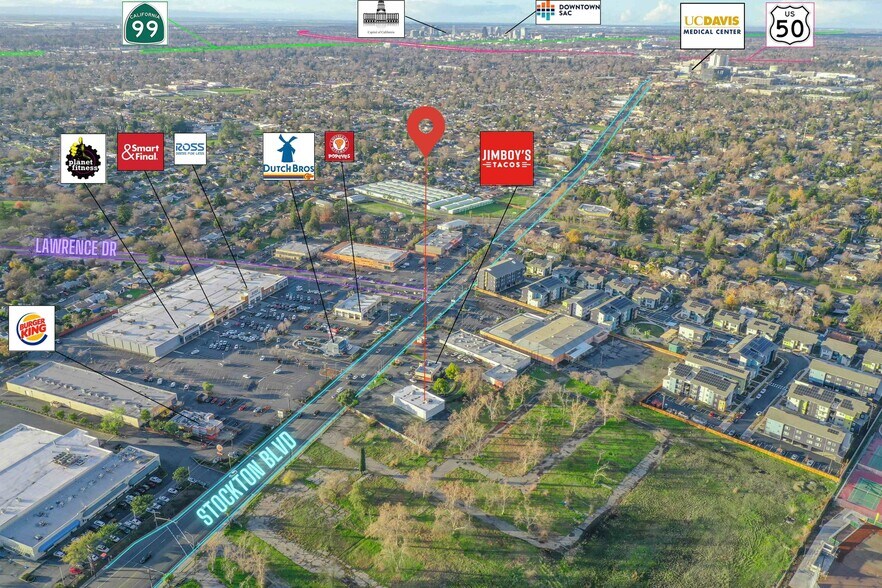 More Photos Of 5095 Stockton Blvd, Sacramento Freestanding For Lease