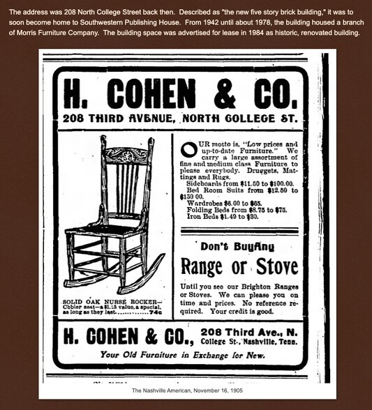 More Photos Of 208 3rd Ave N, Nashville Office For Sale