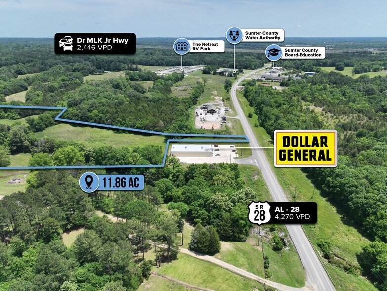 More Photos Of 460 Alabama 28, Livingston Land For Sale