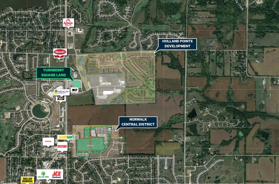 More Photos Of Highway 28 & Turnberry Drive, Norwalk Land For Sale