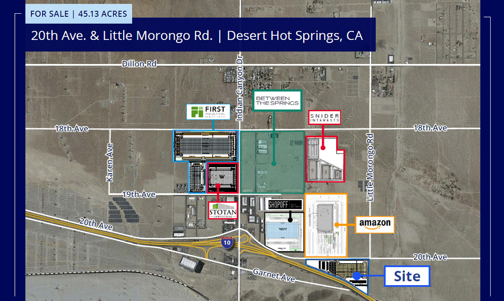 Primary Photo Of 20th Ave, Desert Hot Springs Land For Sale