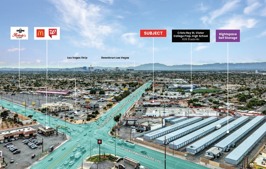 More Photos Of 2987 N Las Vegas Blvd, North Las Vegas General Retail For Sale