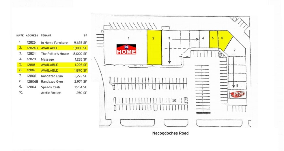More Photos Of 12804-12826 Nacogdoches Rd, San Antonio Unknown For Lease