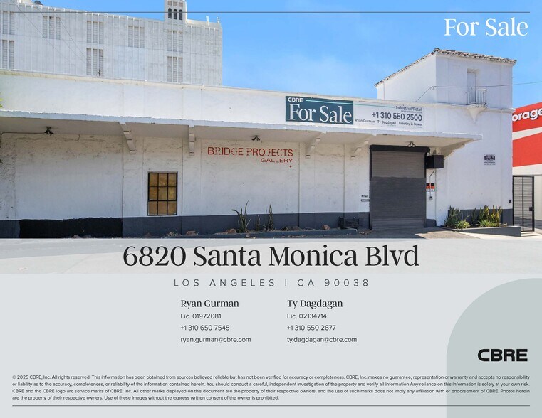 More Photos Of 6820-6830 Santa Monica Blvd, Los Angeles Storefront Retail Office For Sale