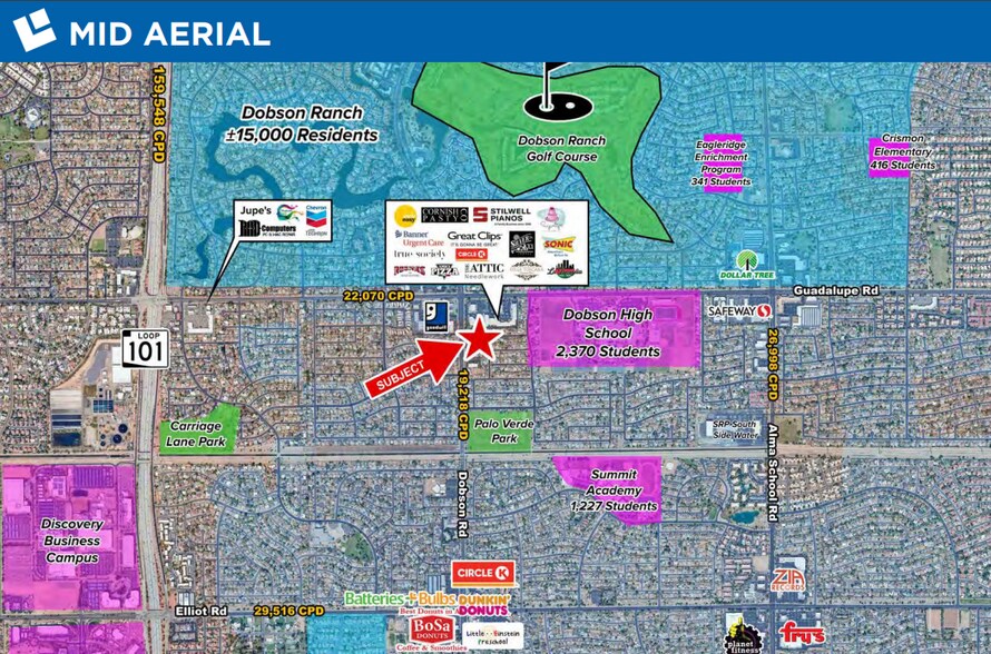 More Photos Of 2909-2917 S Dobson Rd, Mesa Storefront Retail Office For Lease