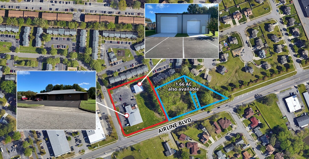 Primary Photo Of 3290 Airline Blvd, Portsmouth Flex For Sale