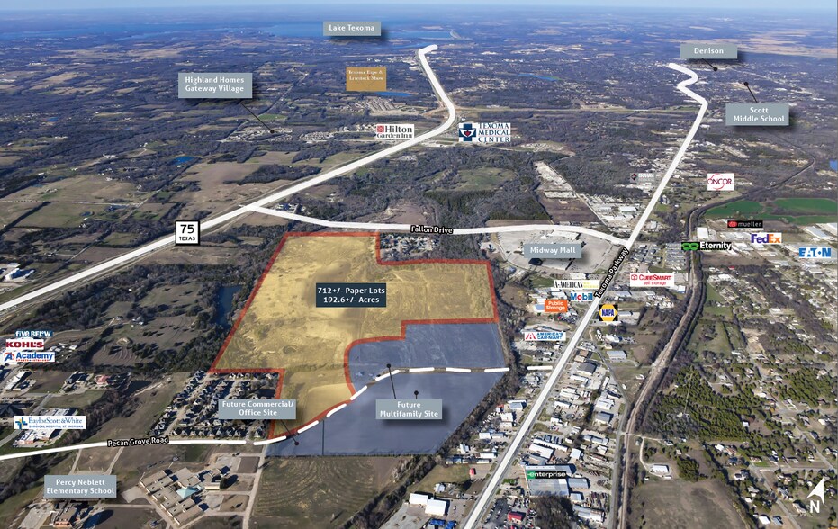 More Photos Of Texoma Pkwy Sherman TX 75090, Sherman Land For Sale