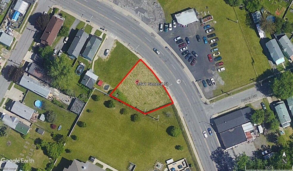 Primary Photo Of 1541 Seneca St, Buffalo Land For Sale