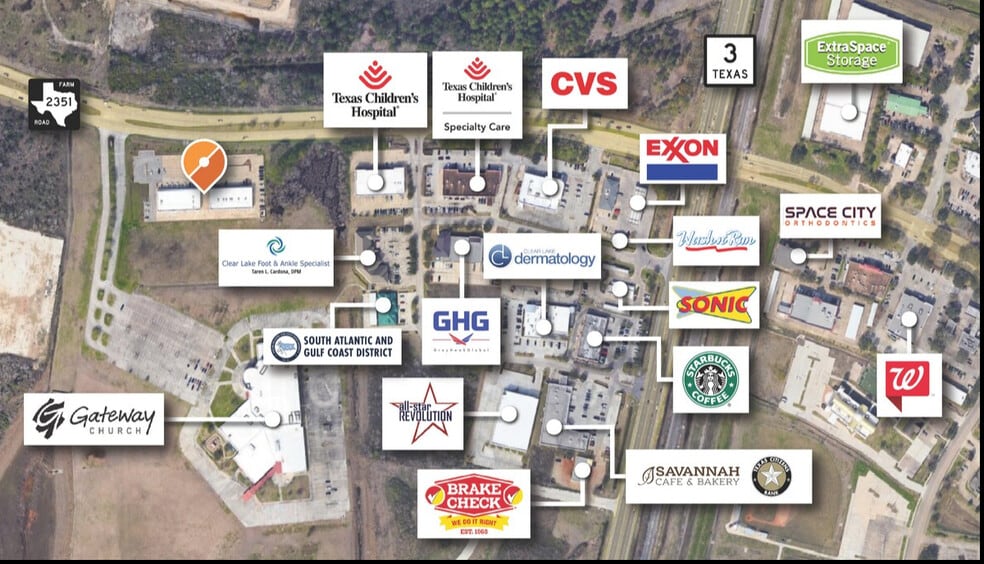 More Photos Of 780 Clear Lake City Blvd, Webster Unknown For Lease