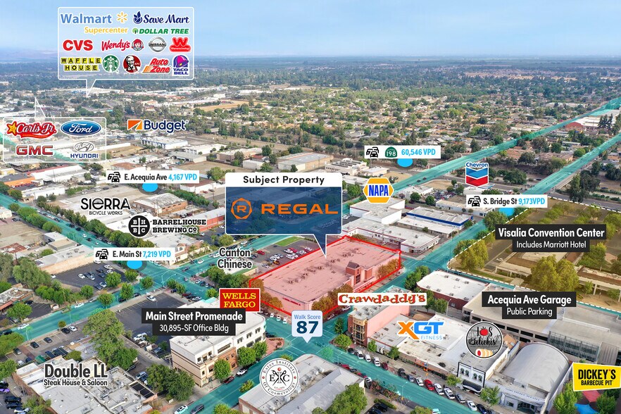 More Photos Of 120 S Bridge St, Visalia Movie Theatre For Sale