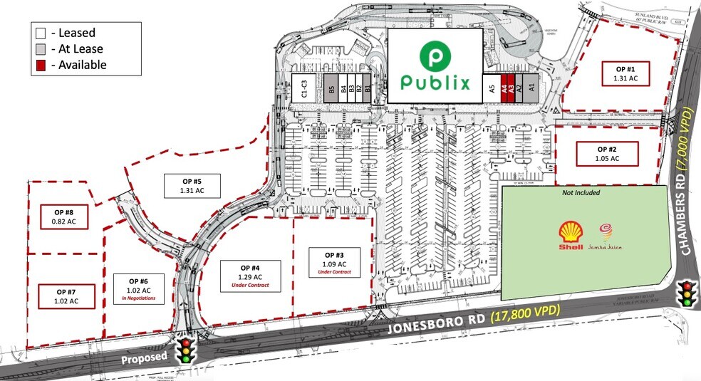 More Photos Of 2400 Jonesboro Rd, Hampton Land For Lease