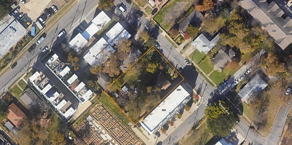 Primary Photo Of 2207 Annex Ave, Dallas Land For Sale