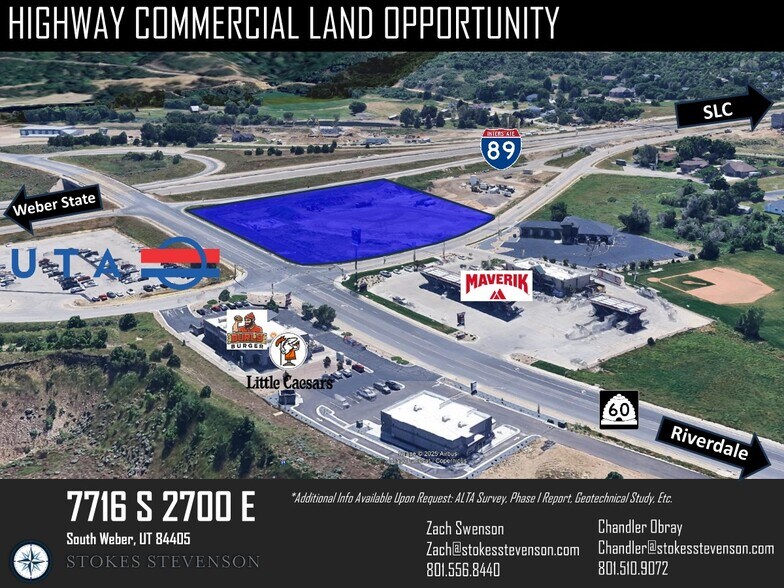 Primary Photo Of 7716 2700 East, South Weber Land For Sale