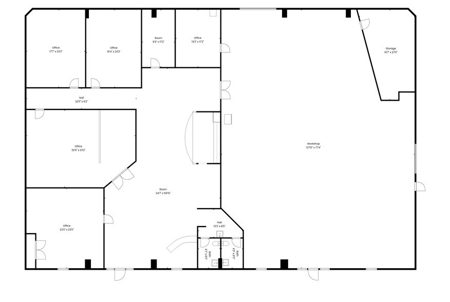 More Photos Of 107 Hurricane Creek Dr, Piedmont Warehouse For Lease