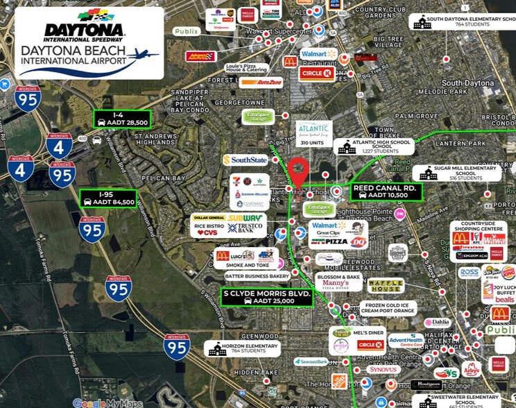 Primary Photo Of 3671 Clyde Morris Blvd, Port Orange Land For Sale
