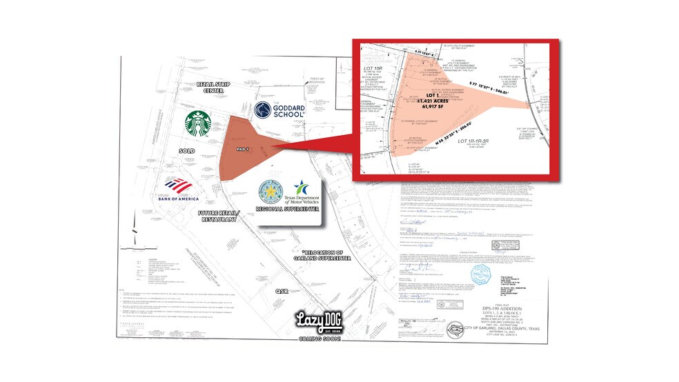 More Photos Of SH 190 and N. Garland Ave., Garland Land For Sale