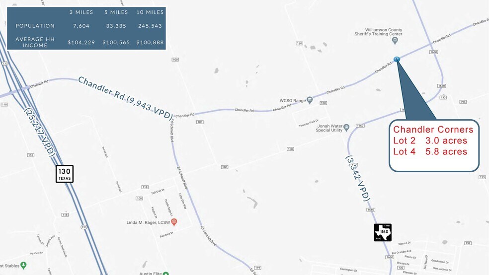 More Photos Of Chandler Rd @ FM 1660, Hutto Land For Sale