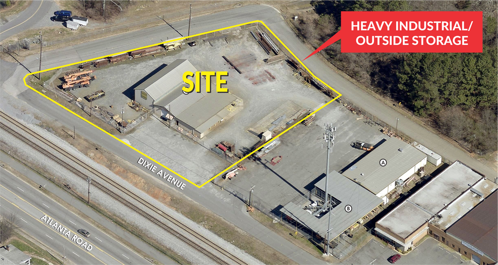 Primary Photo Of 1719 Dixie Ave SE, Smyrna Warehouse For Lease