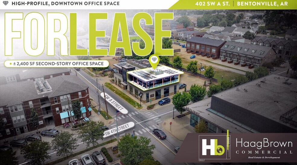 Primary Photo Of 402 SW A St, Bentonville Bank For Lease