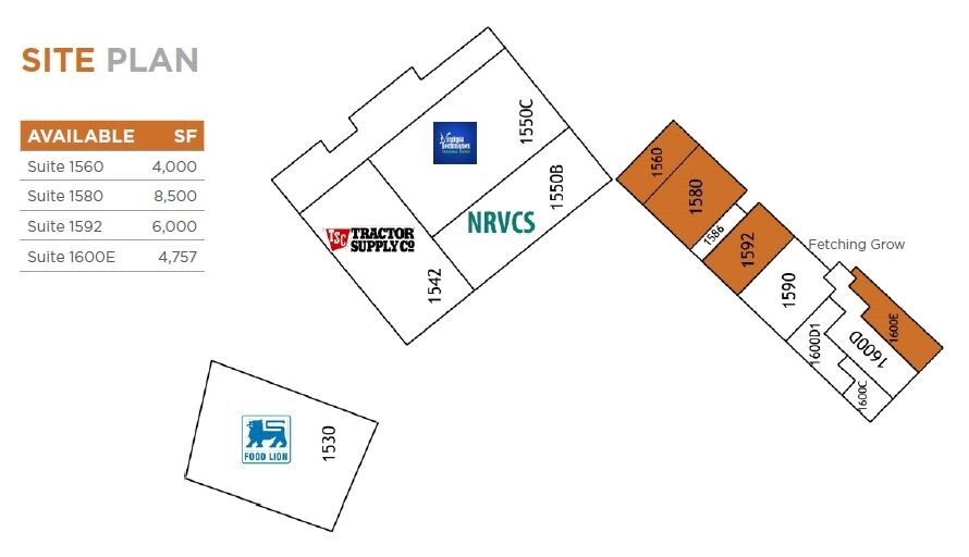 More Photos Of 1500 Roanoke St, Christiansburg Unknown For Lease