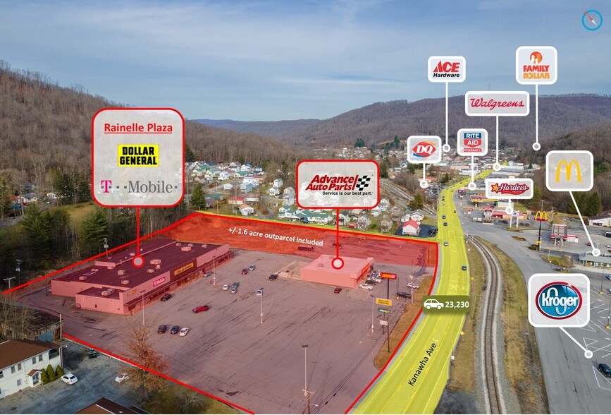 More Photos Of 513 Kanawha Ave, Rainelle Storefront For Lease