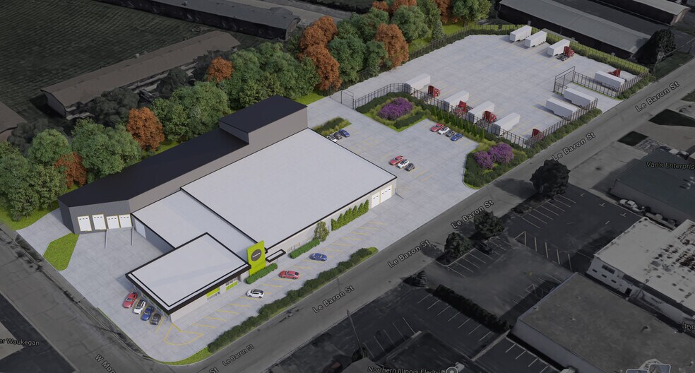 More Photos Of 135 Le Baron St, Waukegan Industrial For Lease