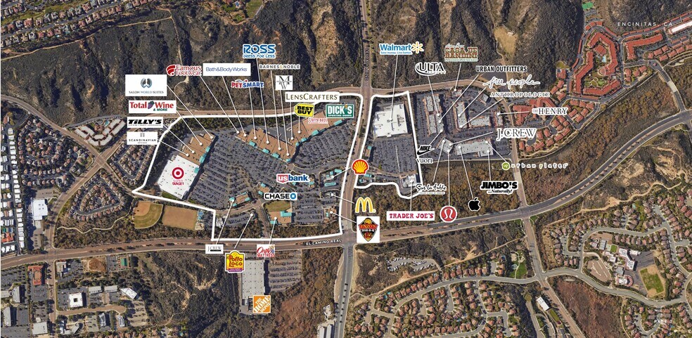 More Photos Of 1006-1092 N El Camino Real, Encinitas Unknown For Lease