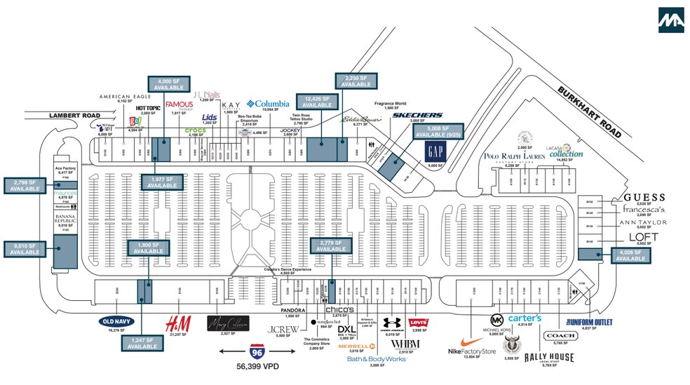 More Photos Of 1475 N Burkhart Rd, Howell Unknown For Lease