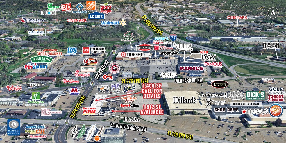 Primary Photo Of 5200-5260 Dressler Rd NW, Canton Unknown For Lease