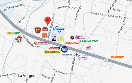 More Photos Of 1965 Madison Square Blvd, La Vergne Land For Sale