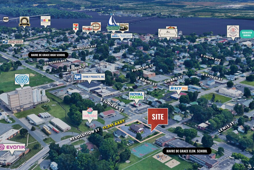 More Photos Of 800 Revolution St, Havre De Grace Bank For Sale