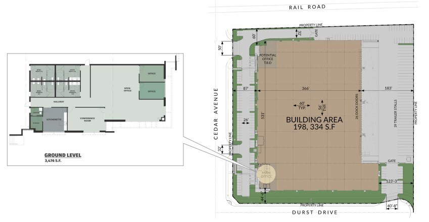 More Photos Of 305 S Cedar Ave, Rialto Distribution For Lease