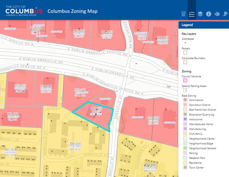 More Photos Of 5701 Parkville St, Columbus Freestanding For Lease