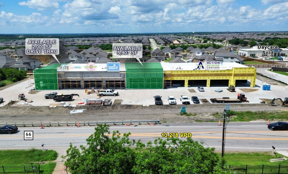 More Photos Of NWQ OF HWY 66 & BEN PAYNE ROAD, Fate General Retail For Lease