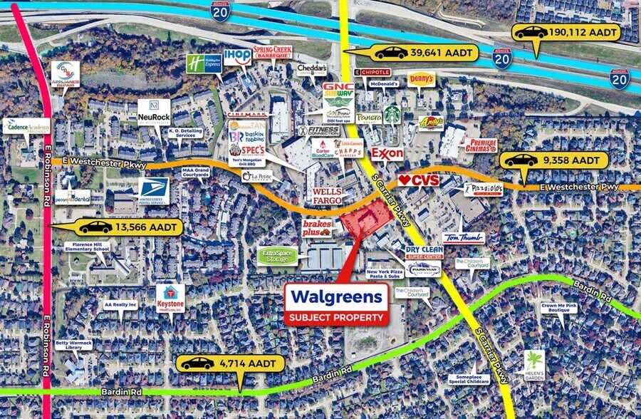 More Photos Of 4202 S Carrier Pky, Grand Prairie Drugstore For Sale