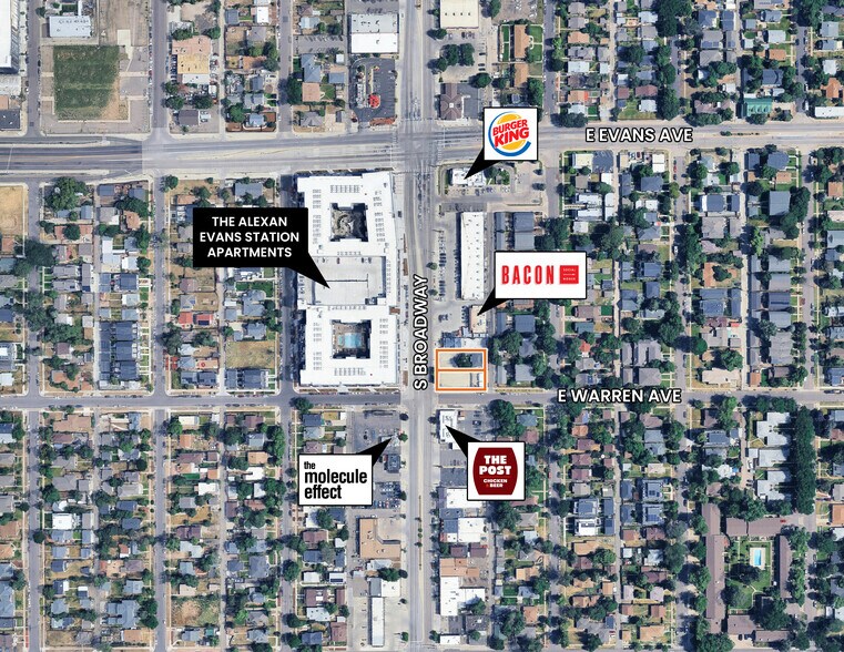 Primary Photo Of 2184 & 2190 S Broadway, Denver Land For Sale