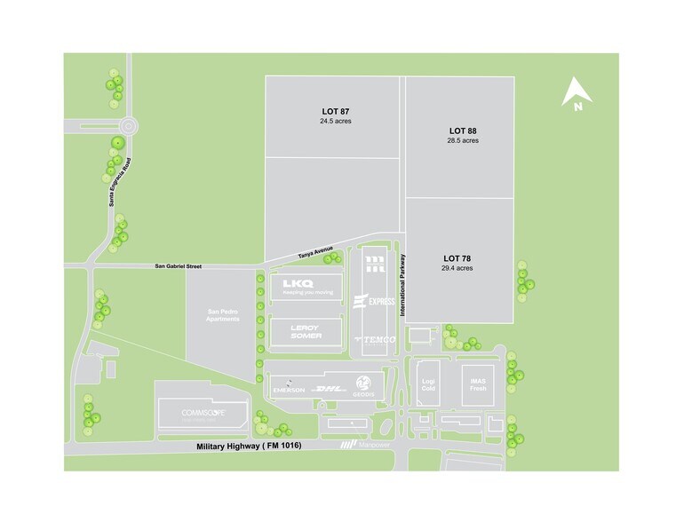 More Photos Of International Pkwy, McAllen Land For Sale