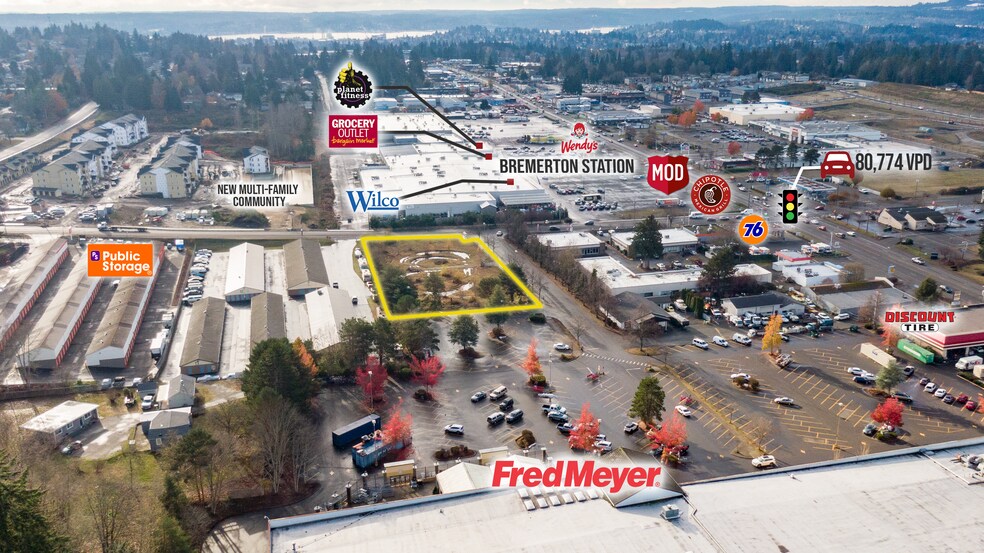 More Photos Of 1800 NE Riddell Rd NE, Bremerton Land For Sale