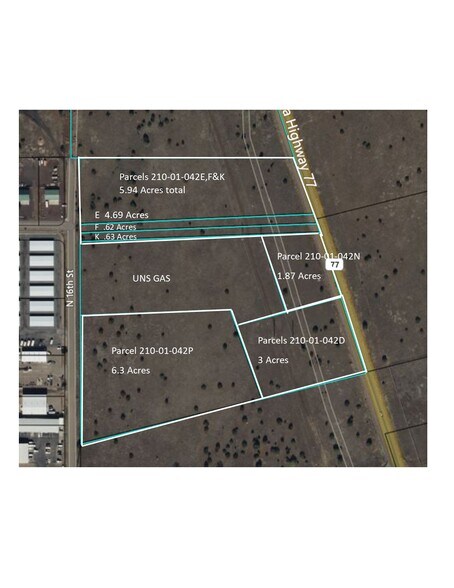 Primary Photo Of Parcels 210-01-042E F&K, Show Low Land For Sale