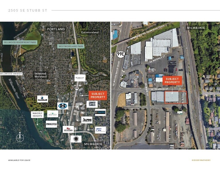 More Photos Of 2505 SE Stubb St, Milwaukie Warehouse For Lease
