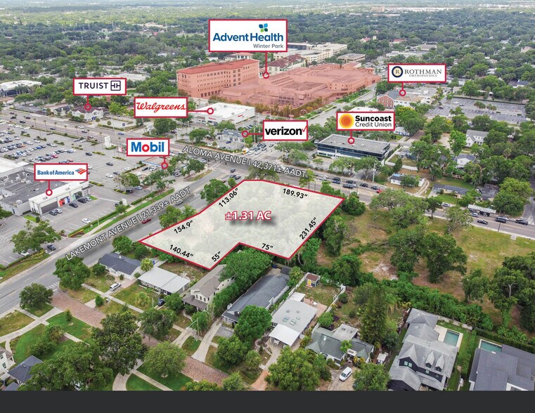 More Photos Of 1871 Aloma Ave, Winter Park Land For Sale