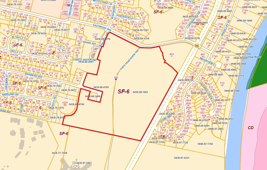 More Photos Of 390 Cape Fear River Trail, Fayetteville Land For Sale