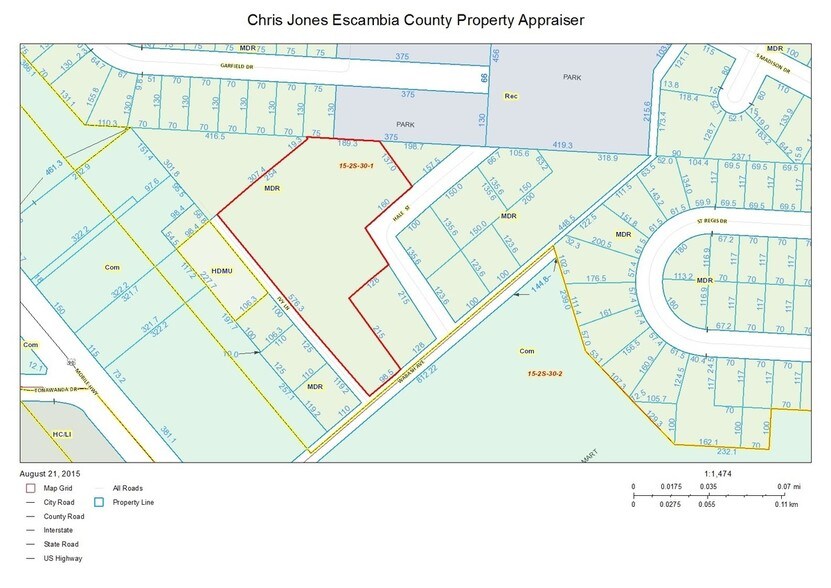 Primary Photo Of 4706 Ivy Ln, Pensacola Land For Sale