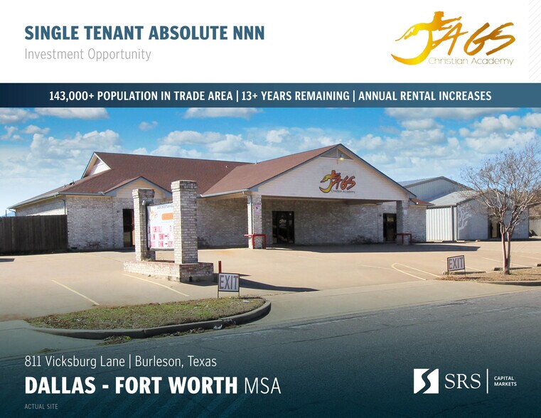 Primary Photo Of 673 NE Alsbury Blvd, Burleson Freestanding For Sale
